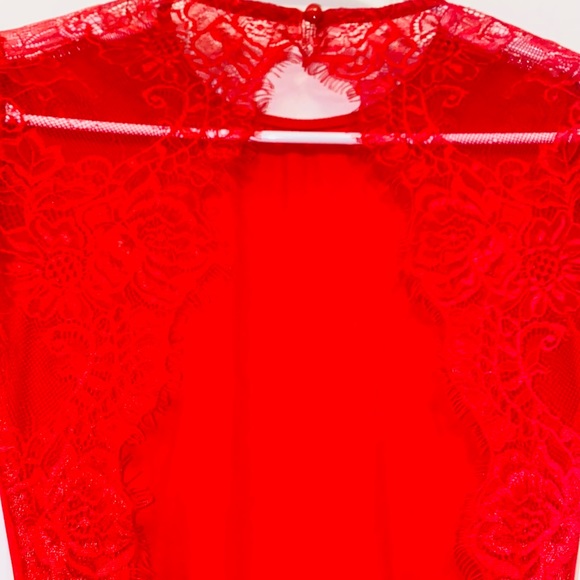 (5 for 25) Shein backless lace trim bodysuit - Picture 3 of 6